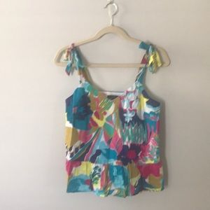 J.Crew tie tank top